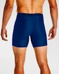 Pánské boxerky Under Armour  Tech 6" 2 Pack blue