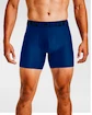 Pánské boxerky Under Armour  Tech 6" 2 Pack blue