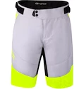 Pánské cyklistické kraťasy Force  Storm grey/yellow S