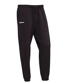 Pánské kalhoty CCM Team Fleece Cuffed Jogger Black