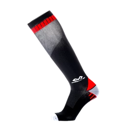 Pánské kompresní ponožky McDavid  Elite Active Compression Socks 8842 Black/Scarlet