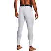 Pánské legíny Under Armour HeatGear Leggings White S