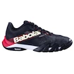 Pánské padelové boty Babolat  Jet Premura 2 Men Black/Tomato Red