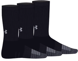 Pánské ponožky Under Armour HeatGear Crew-BLK