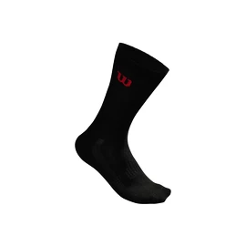 Pánské ponožky Wilson Crew Black/Red (3 Pack)