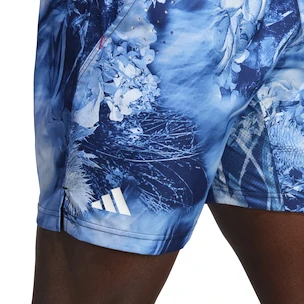 Pánské šortky adidas  Melbourne Ergo Tennis Graphic Shorts Blue XL