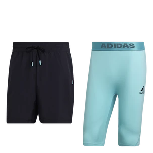 Pánské šortky adidas  Paris 2 in 1 Short Carbon XXL