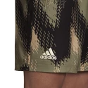 Pánské šortky adidas  Printed Short 7'' Primeblue Orbit Green