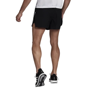 Pánské šortky adidas  Run Fast Reflective Split Shorts Black S