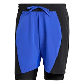 Pánské šortky adidas Short & Tight Set Lucid Blue