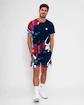 Pánské šortky BIDI BADU  New York 2024 7Inch Shorts Dark Blue/Red