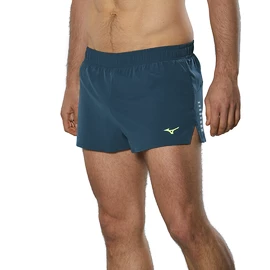 Pánské šortky Mizuno Aero Split 1.5 Short Orion Blue