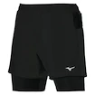 Pánské šortky Mizuno  ER 5.5 2in1 Short Black