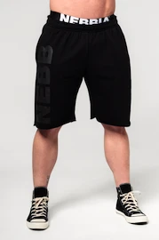 Pánské šortky Nebbia Gym Sweatshorts NO BS Black