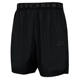 Pánské šortky Oakley Hot Temps 6" Running Short Blackout