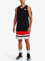 Pánské šortky Under Armour  Baseline Woven Short II-RED