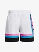 Pánské šortky Under Armour  Baseline Woven Short II-WHT