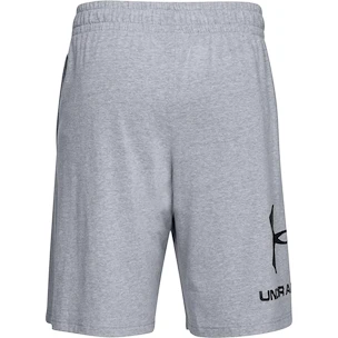 Pánské šortky Under Armour  COTTON BIG LOGO SHORTS gray XXL