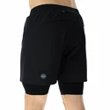 Pánské šortky UYN  RUNNING EXCELERATION OW PERFORMANCE 2IN1 SHORT Black