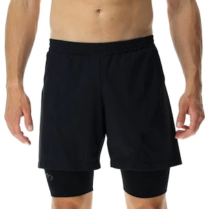 Pánské šortky UYN  RUNNING EXCELERATION OW PERFORMANCE 2IN1 SHORT Black