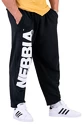 Pánské tepláky Nebbia  Beast Mode On iconic sweatpants 186 black