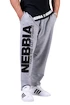 Pánské tepláky Nebbia  Beast Mode On iconic sweatpants 186 grey