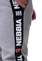 Pánské tepláky Nebbia  Golden Era sweatpants 196 light grey