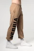 Pánské tepláky Nebbia  Gym Sweatpants Baggy Style GYM BRO Light Brown