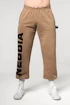 Pánské tepláky Nebbia  Gym Sweatpants Baggy Style GYM BRO Light Brown