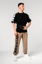 Pánské tepláky Nebbia  Gym Sweatpants Baggy Style GYM BRO Light Brown