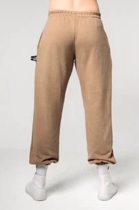 Pánské tepláky Nebbia  Gym Sweatpants Baggy Style GYM BRO Light Brown