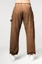 Pánské tepláky Nebbia  Washed-off Gym Sweatpants Baggy Style GYM BRO Ligth Brown