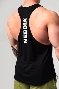 Pánské tílko Nebbia  Gym Tank Top FLEXIN' Black