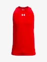 Pánské tílko Under Armour  BASELINE COTTON TANK-RED