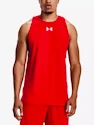 Pánské tílko Under Armour  BASELINE COTTON TANK-RED  S