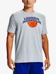 Pánské tílko Under Armour  BBALL BRANDED WRDMRK SS-GRY L