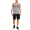 Pánské tílko Under Armour  SPORTSTYLE LOGO TANK grey