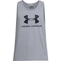 Pánské tílko Under Armour  SPORTSTYLE LOGO TANK grey