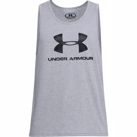 Pánské tílko Under Armour SPORTSTYLE LOGO TANK grey