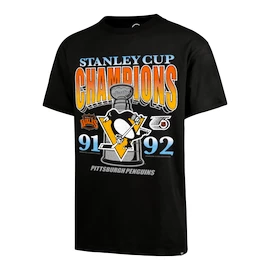 Pánské tričko 47 Brand NHL Pittsburgh Penguins Graphic ’47 Drop Shoulder Tee