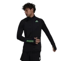 Pánské tričko adidas  Adizero Warm 1/2 Zip LS Black XL