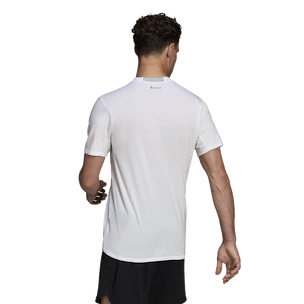 Pánské tričko adidas  Designed For Training Tee White S