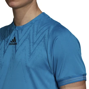 Pánské tričko adidas  Freelift T-Shirt Primeblue Sonic Aqua