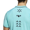 Pánské tričko adidas  Paris Freelift Polo Aqua