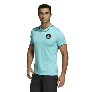 Pánské tričko adidas  Paris Freelift Polo Aqua XXL