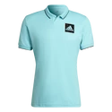 Pánské tričko adidas  Paris Freelift Polo Aqua XXL