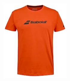 Pánské tričko Babolat Exercise Babolat Tee Men Fiesta Red