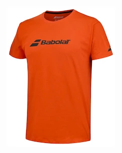 Pánské tričko Babolat  Exercise Babolat Tee Men Fiesta Red M