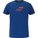 Pánské tričko Babolat  Exercise Big Flag Tee Men Dark Blue S