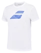 Pánské tričko Babolat  Exercise Big Flag Tee Men White